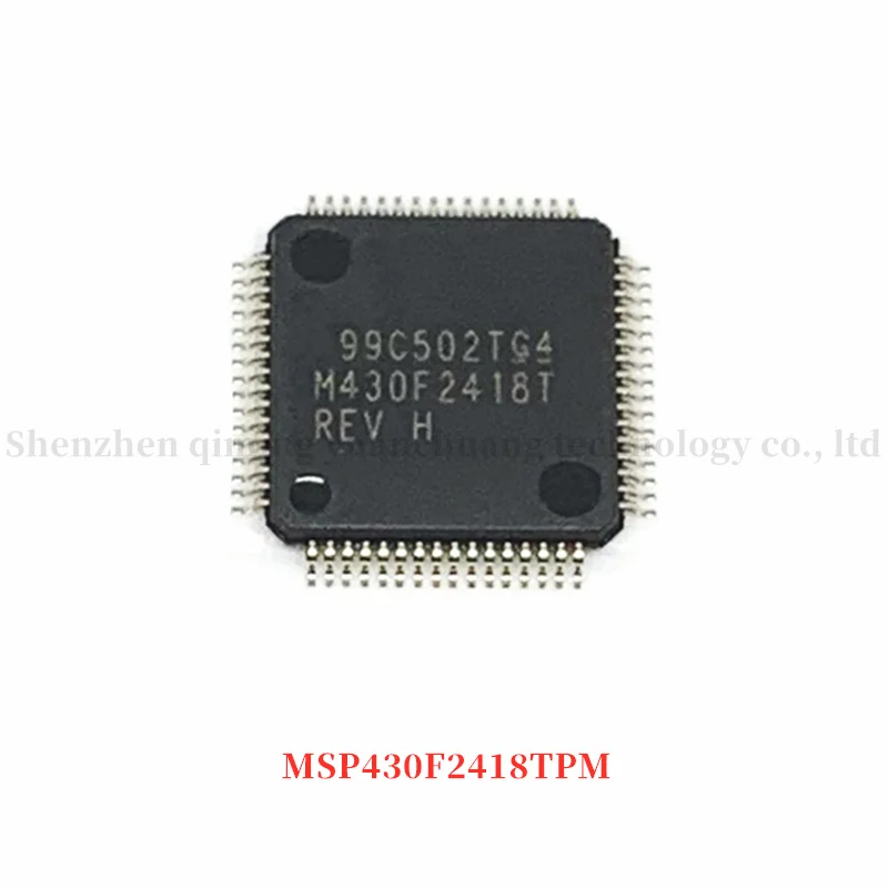 MSP430F2418TPM LQFP - 64 new original single-chip 16-bit embedded microcontroller controller IC chips