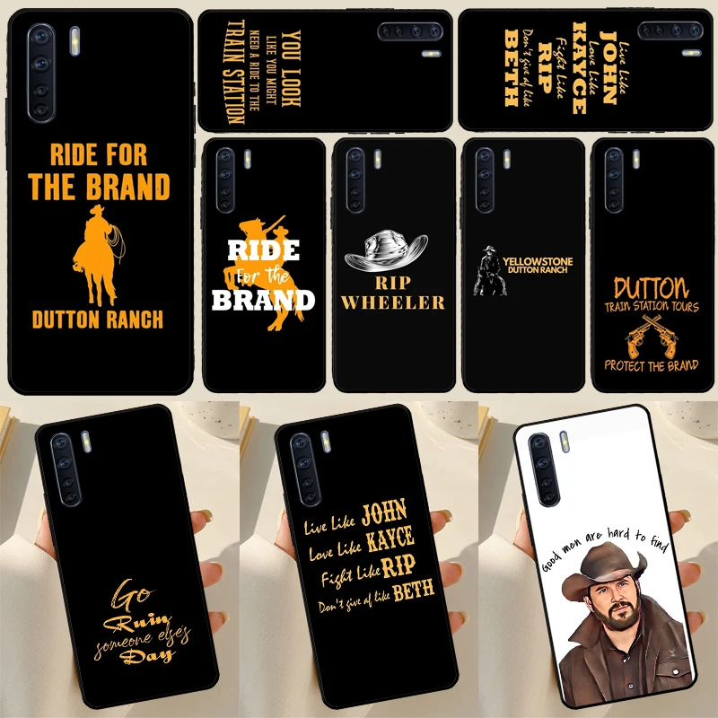 Yellowstone John Kayce Rip Case For OPPO A17 A57 A77 A16 A76 A96 A52 A72 A15 A5 A9 A31 A53 S A54 A74 A94 A93 A78 Cover