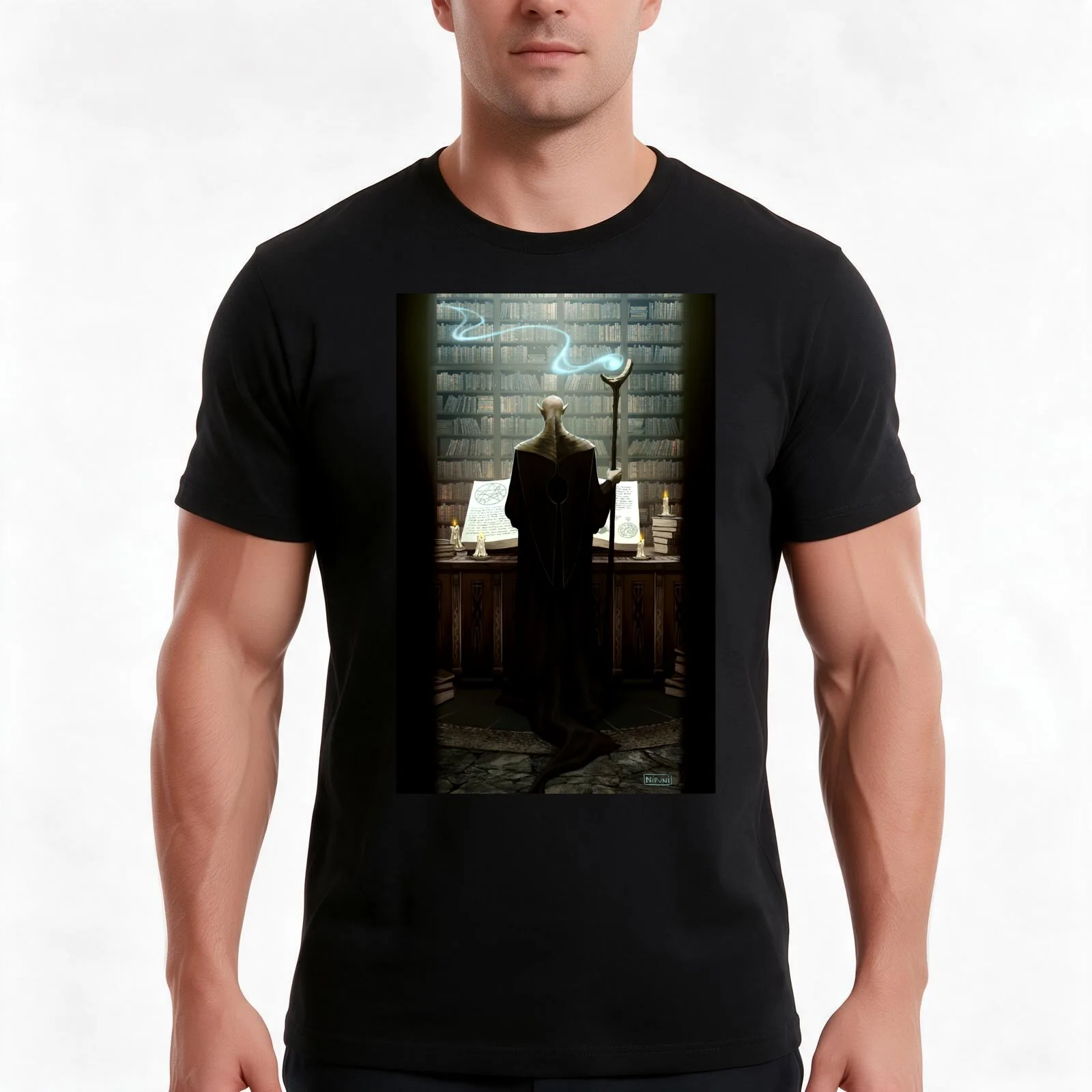 The secrets of darkest magic T-Shirt, Summer Casual Cotton Tee, Oversized Streetwear Tops, Vintage Graphic Print, 100% Cotton