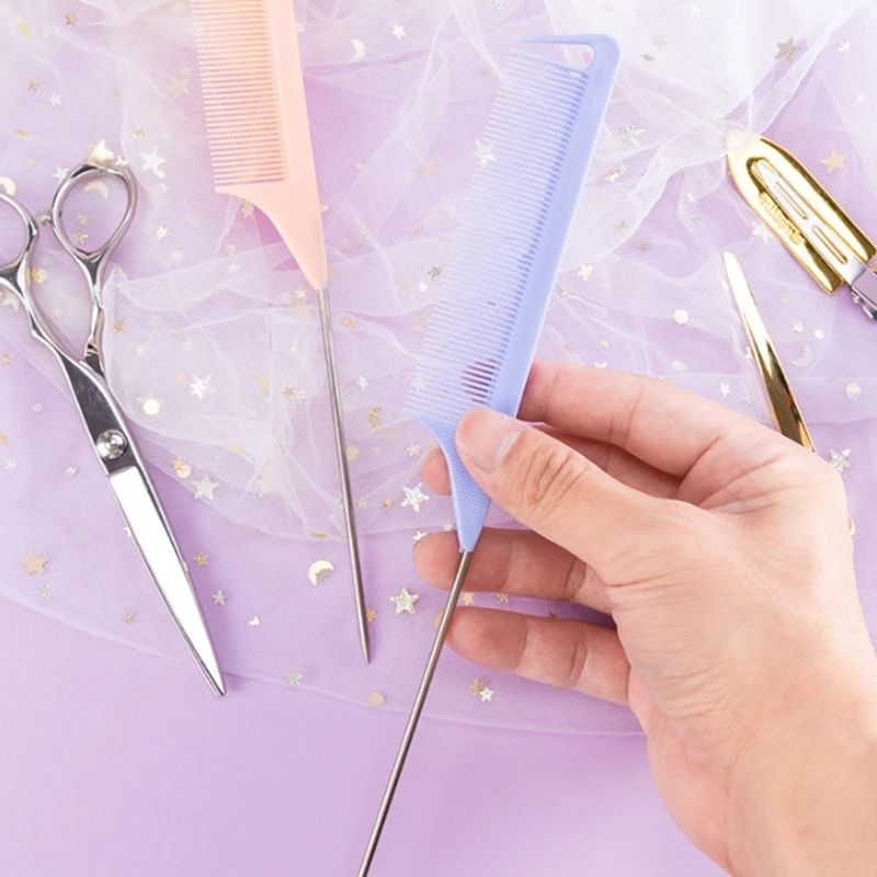 Tail Comb  Styling Comb  Tail Comb Anti Static Heat Resistant Pintail Comb Cutting Fine Tooth Comb Dropshipping