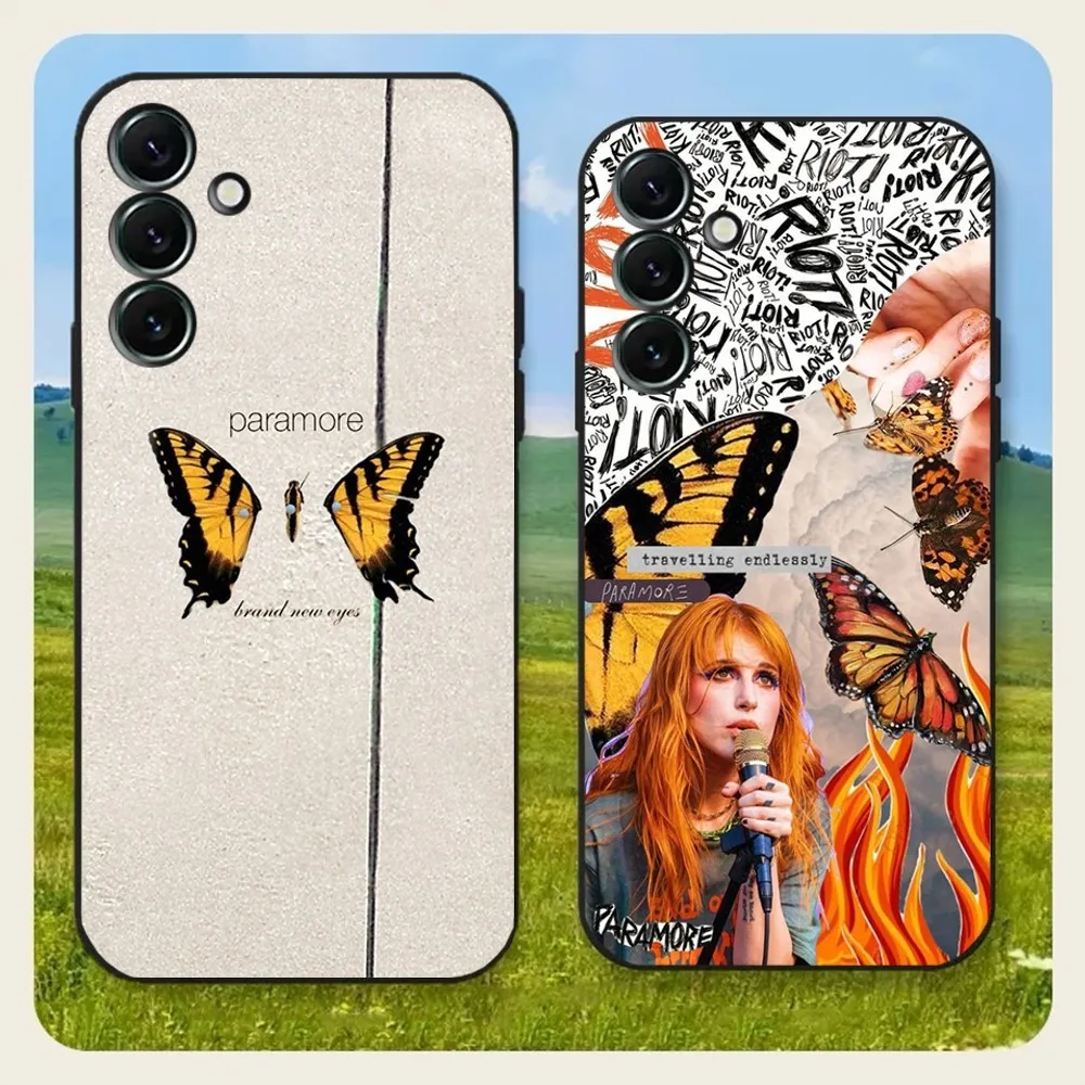 COOL Band P-Paramore Phone Case For Samsung Galaxy A20,A21s,A22,A31,A32,A52,A53,A72,73,A80,A91Soft Black Cover