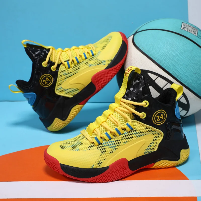 Scarpe da Basket per bambini nuove di alta qualità di marca scarpe sportive per ragazze Unisex leggere antiscivolo cestino da allenamento per