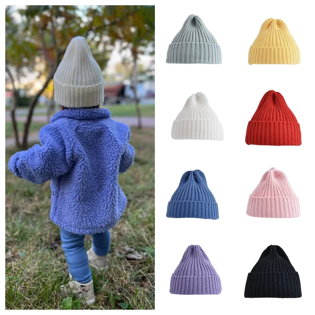 Gorros de invierno para niños recién nacidos, gorro de ganchillo, gorro para niño niña, accesorios de fotografía para bebés, accesorios para niños,