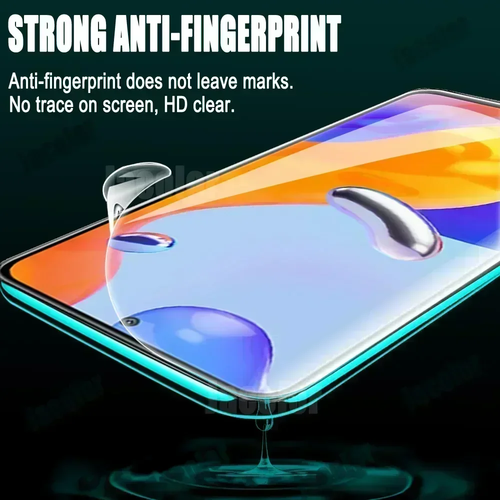 1-3PCS Hydrogel Protector For Xiaomi Redmi Note 11 Pro 4G/5G 11E 11S 11T 10 10S 10T 9 9S Screen Film (Not Glass) Gel Protector