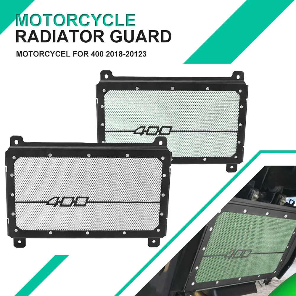 

Motorcycle Radiator Grille Guard Street Bike Cover Protector For Kawasaki z400 2019-2023 FOR Ninja400 2018-2022 2023 Accessories