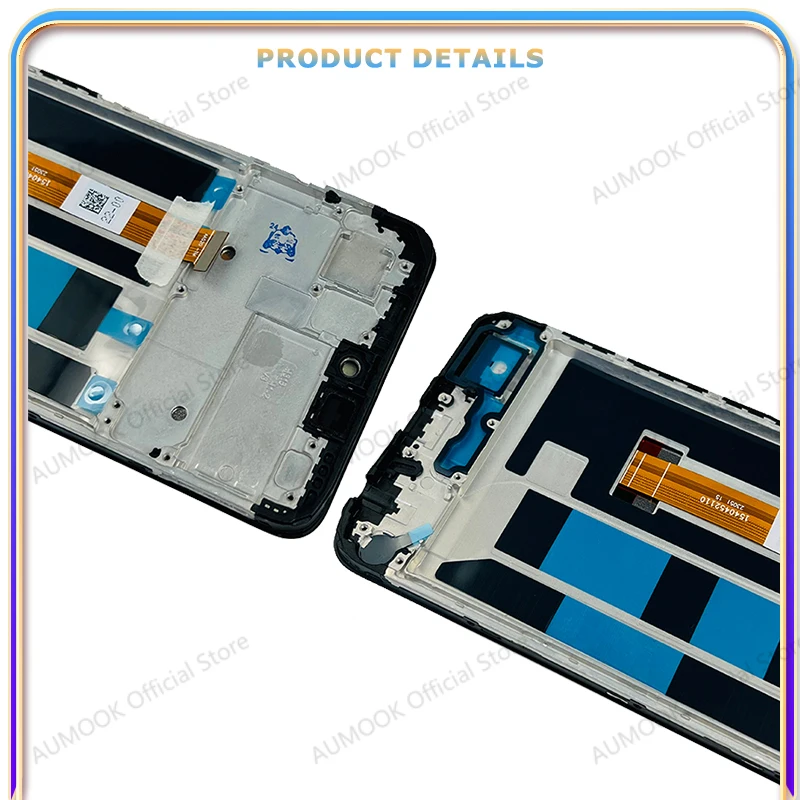 6,72 "IPS LCD Für OPPO Realme C55 RMX3710 LCD Display Touchscreen Digitizer Montage Mit Rahmen LCD Bildschirm Ersatz teile – Detail 6