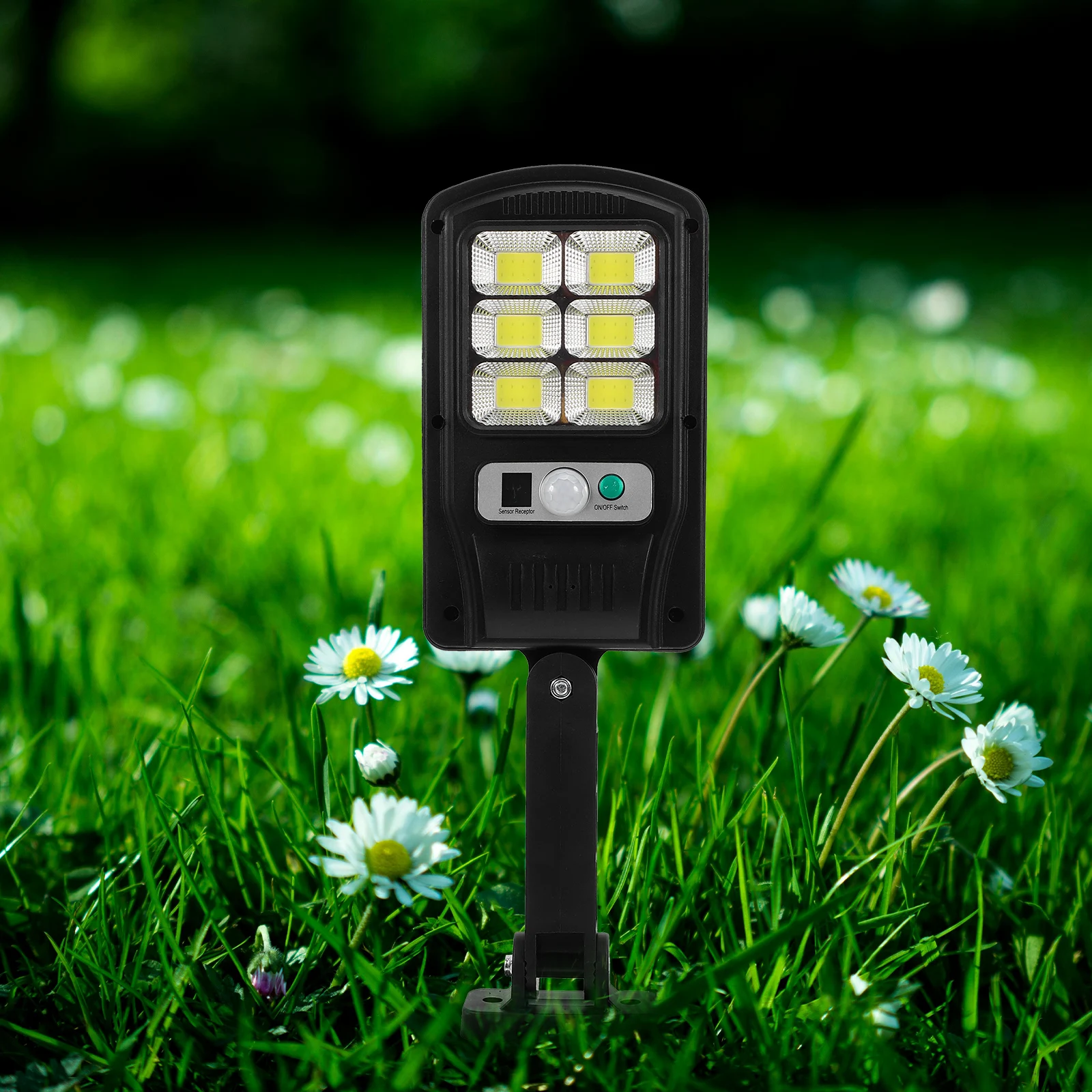 

1 Set Solar Wall Light Waterproof Outdoor Street Lamp Human Body Induction Black Weather Resistant Energy Saving Garden Yard