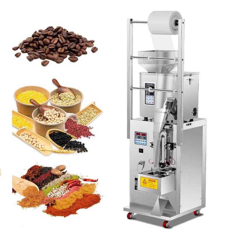 Small Business Multi-Function Packing Machine 360W Automatic Powder Granule Filling Equipment