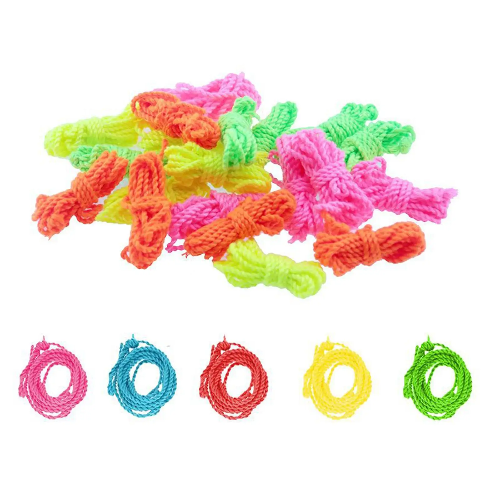 25 Pieces Yoyo Strings Pack High Elasticity 44.49inch Replacements for Kids