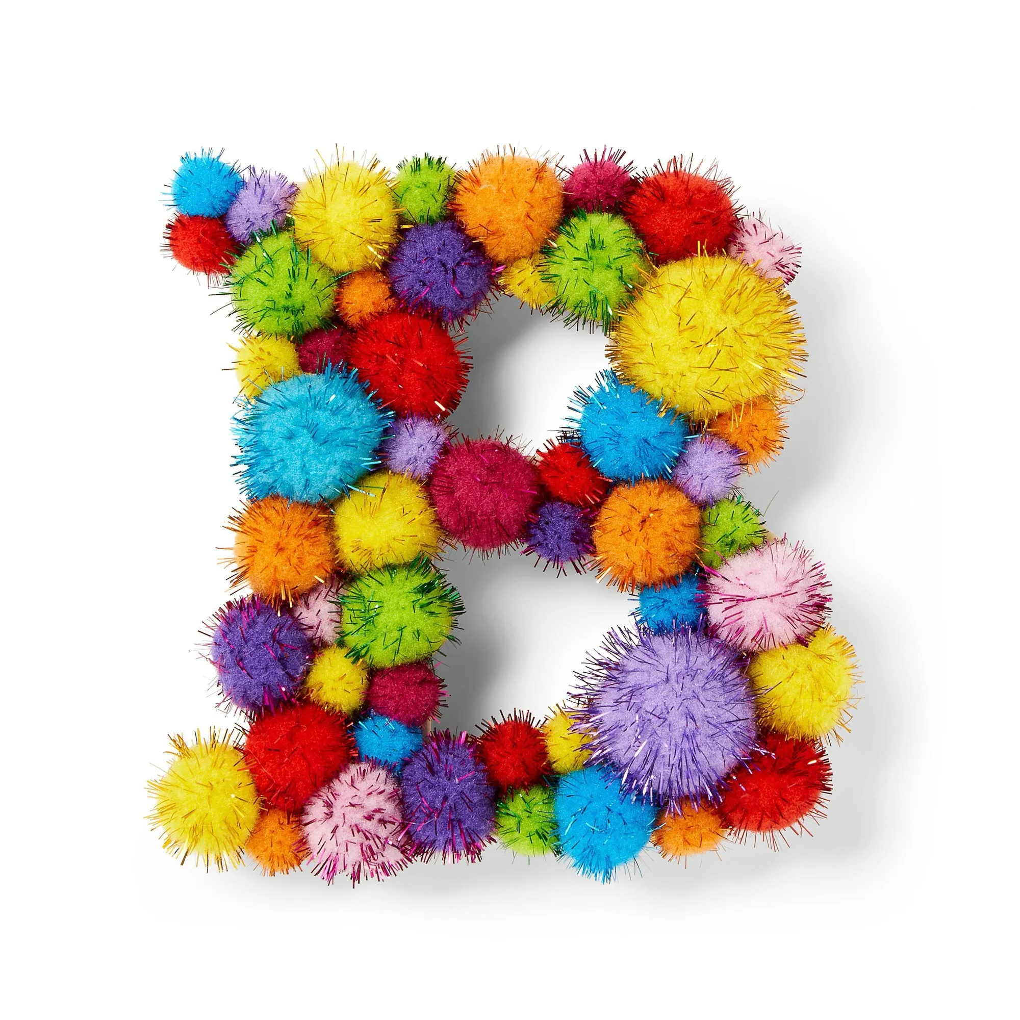 100 unidades de pompons brilha - Craft Embellishment avaliação e preço