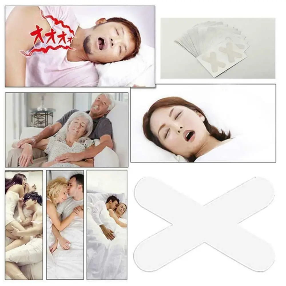 Professional Soft Mute Soundproof Sleeping Sleep Strips Noise Reduction Mouth Tape Breathing Improved