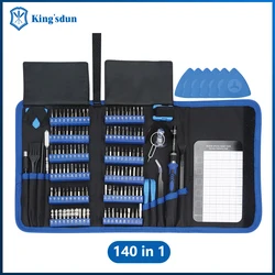 140 In 1 Precision Screwdriver Sets Portable Manual Hand Tool Kits Wireless Cordless Magnetic Small Bits for Xiaomi Mobile Phone