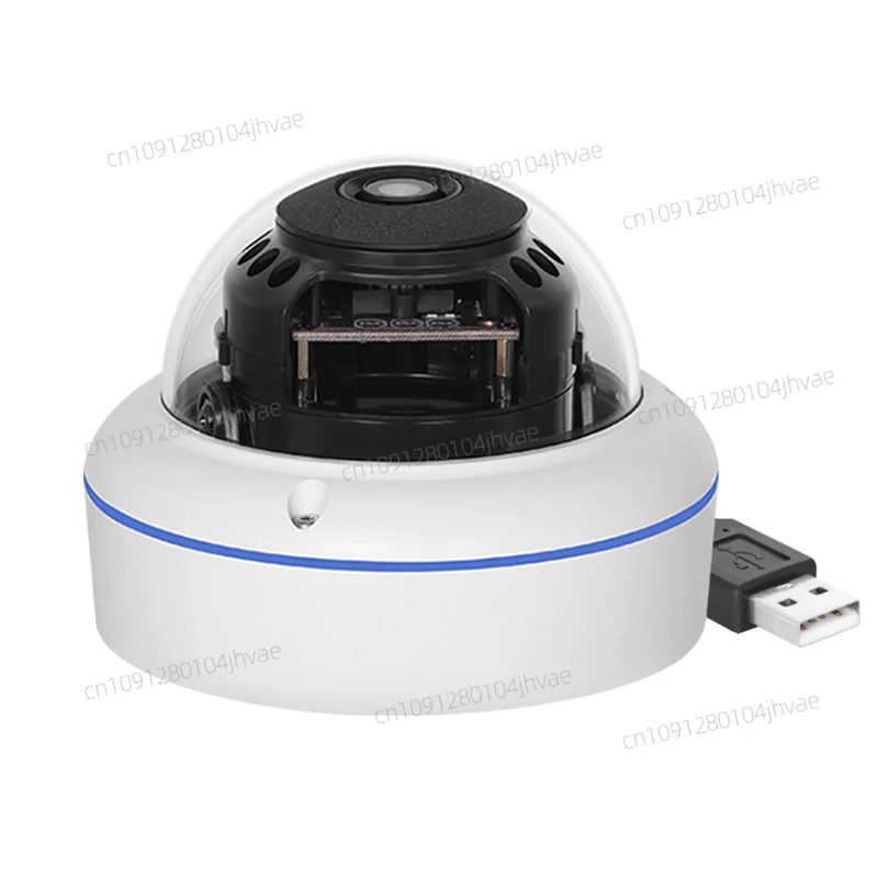 

5MP Dome Outdoor Waterproof USB Camera 5mm 65-degree Distortionless Wide Dynamic for Home Office Store Security with CMOS Sensor
