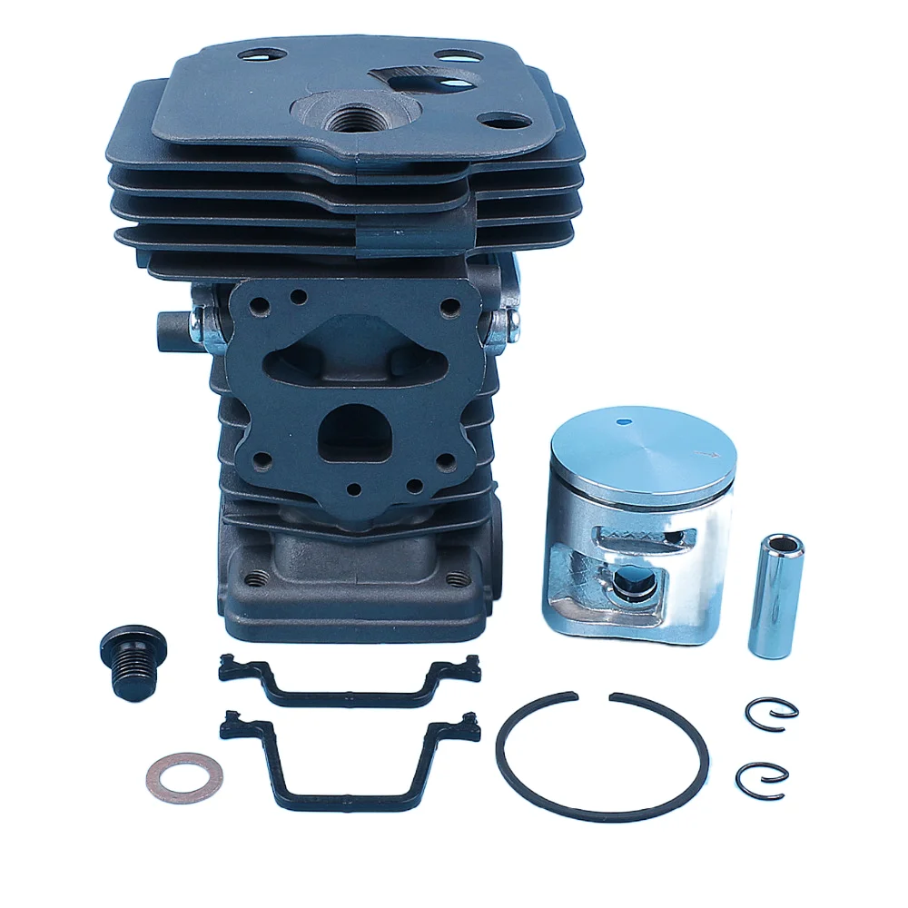 42mm Cylinder Piston Ring Kit For Husqvarna 445,445E,450,450 Rancher Chainsaw Nikasil Plated #544119902 view 3