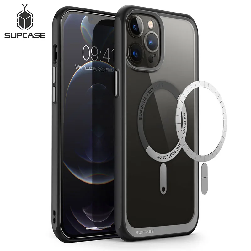 SUPCASE For iPhone 13 Pro Max Case 6.7 inch (2021) UB Mag Series Premium Hybrid Protective Clear Case Compatible with MagSafe