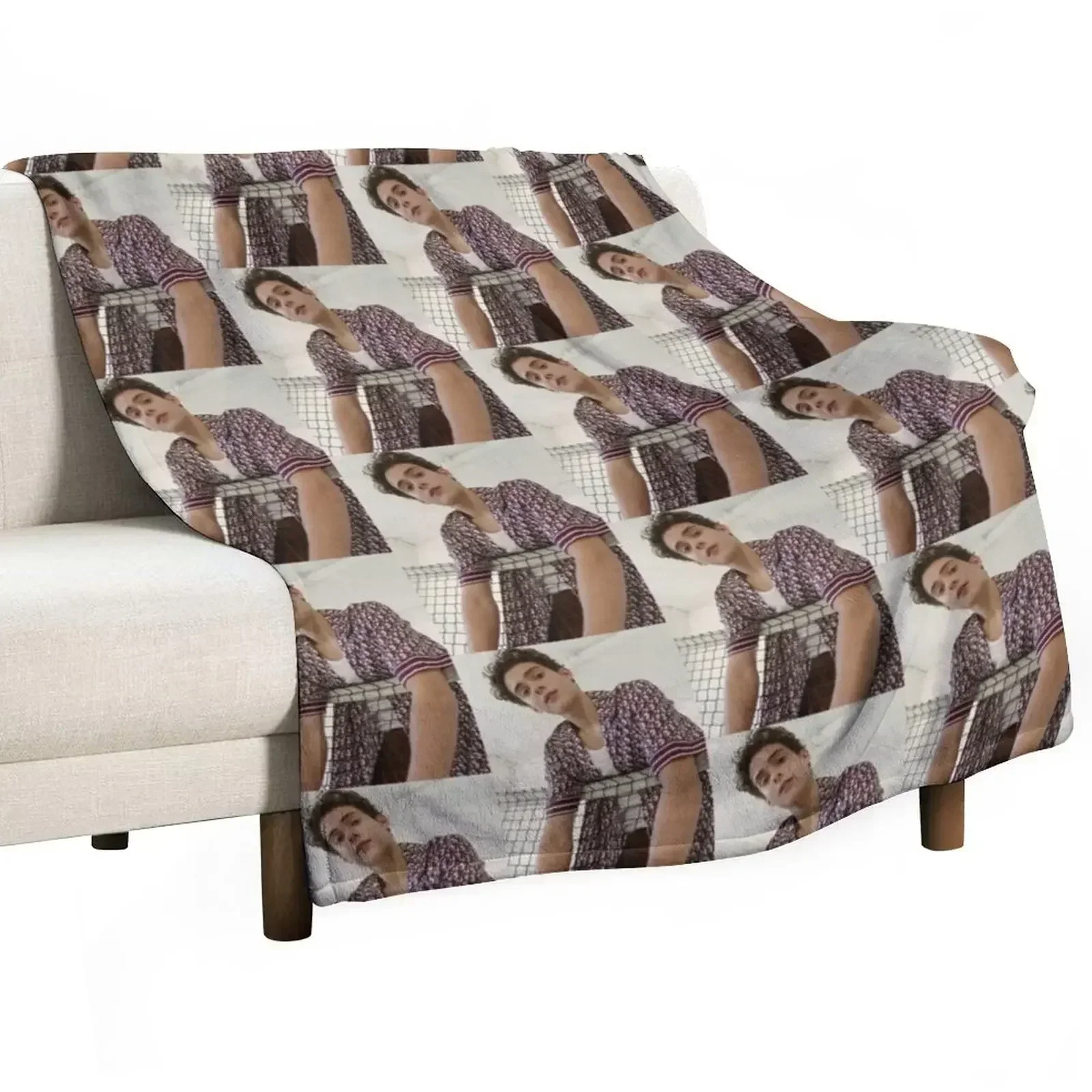 joshua basset Throw Blanket Luxury Decorative Beds for sofa Sofas Soft Warm Blankets