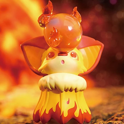 

Yoki My Little Pl Series Mart Bubble Toy Figure Collectible PVC Desk Decoration Open Box Modern Art Toy