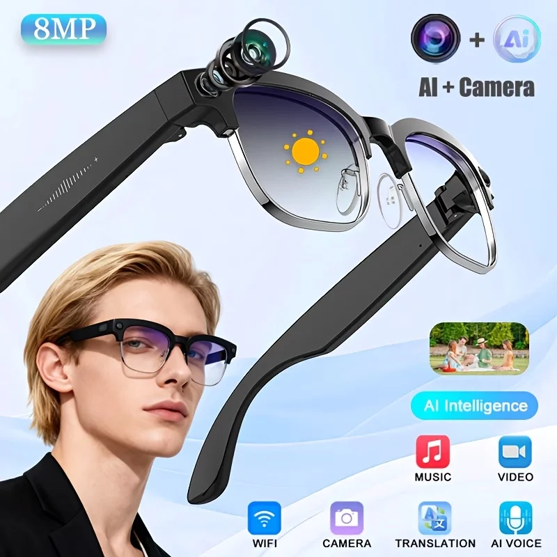 

Видеокамера в очках, интеллектуальный перевод, распознавание объектов через камеру, интерактивное взаимодействие (Q&A), Hi-Fi музыка, звонки в высоком разрешении.