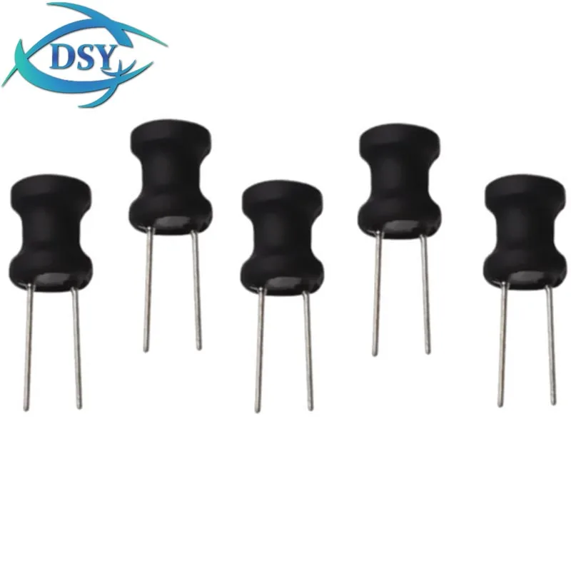 10PCS DIP Inductor 100UH 150uH 220uH 330uH 470uH 1mH 2.2mH 3.3mH 4.7mH 10mH  0608 0810 0912