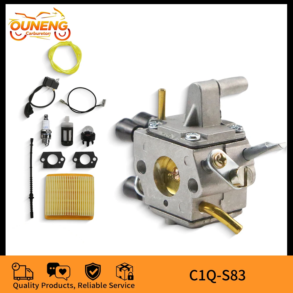 Carburetor For Stihl FS120 FS200 FS250 FS300 FS350 FR350 FS 120 200 250 300 350 FR350 FR 450 BT 120 Zama C1Q-S51 4134-120-0651