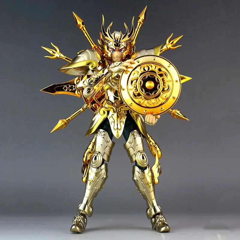 IN SHOCK CS Model Saint Seiya Ex Libra Dohko Gold Saint God Cloth Action Figure Model Toys Collectible Metal Armor Figurine Gift