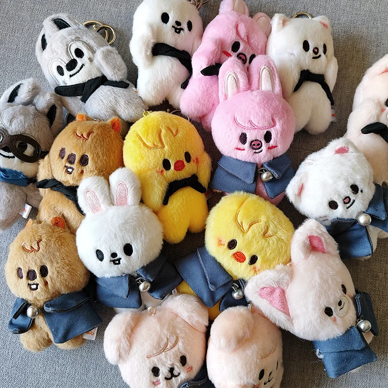 

Kpop Idol Plush Cute Various Shape Dog Plush Peripheral doll Keychain Small Toys Backpack Hangings Animals Ring Birthday Gift
