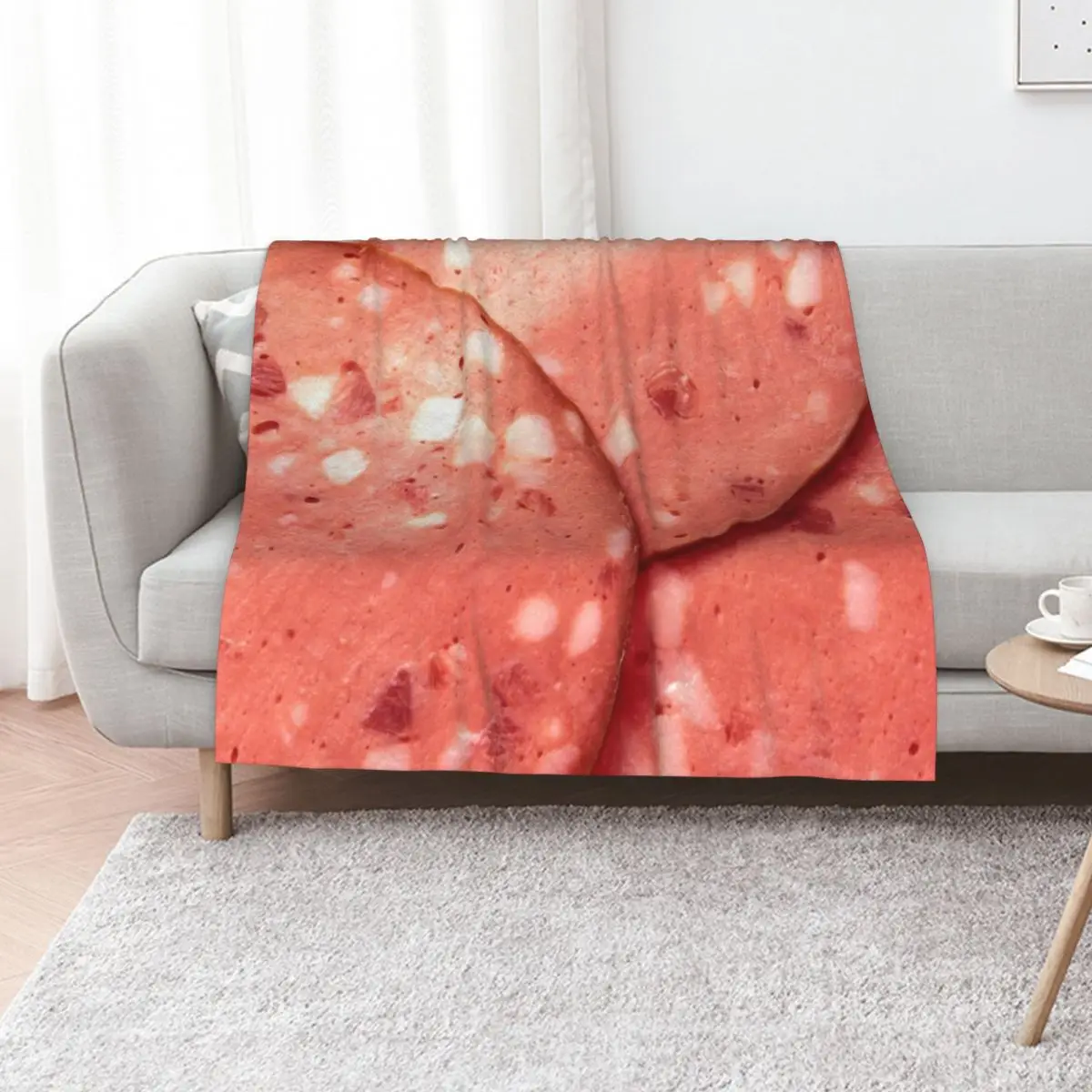 

Mortadella Throw Blanket Sleeping Bag warm for winter christmas decoration Weighted Blankets