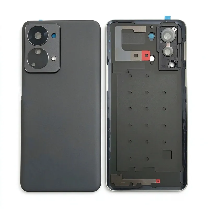 A+ phone Lid For OnePlus Nord 2T Battery Cover Glass Rear Door Housing Case Back Panel With Camera Lens  CPH2399 CPH2401