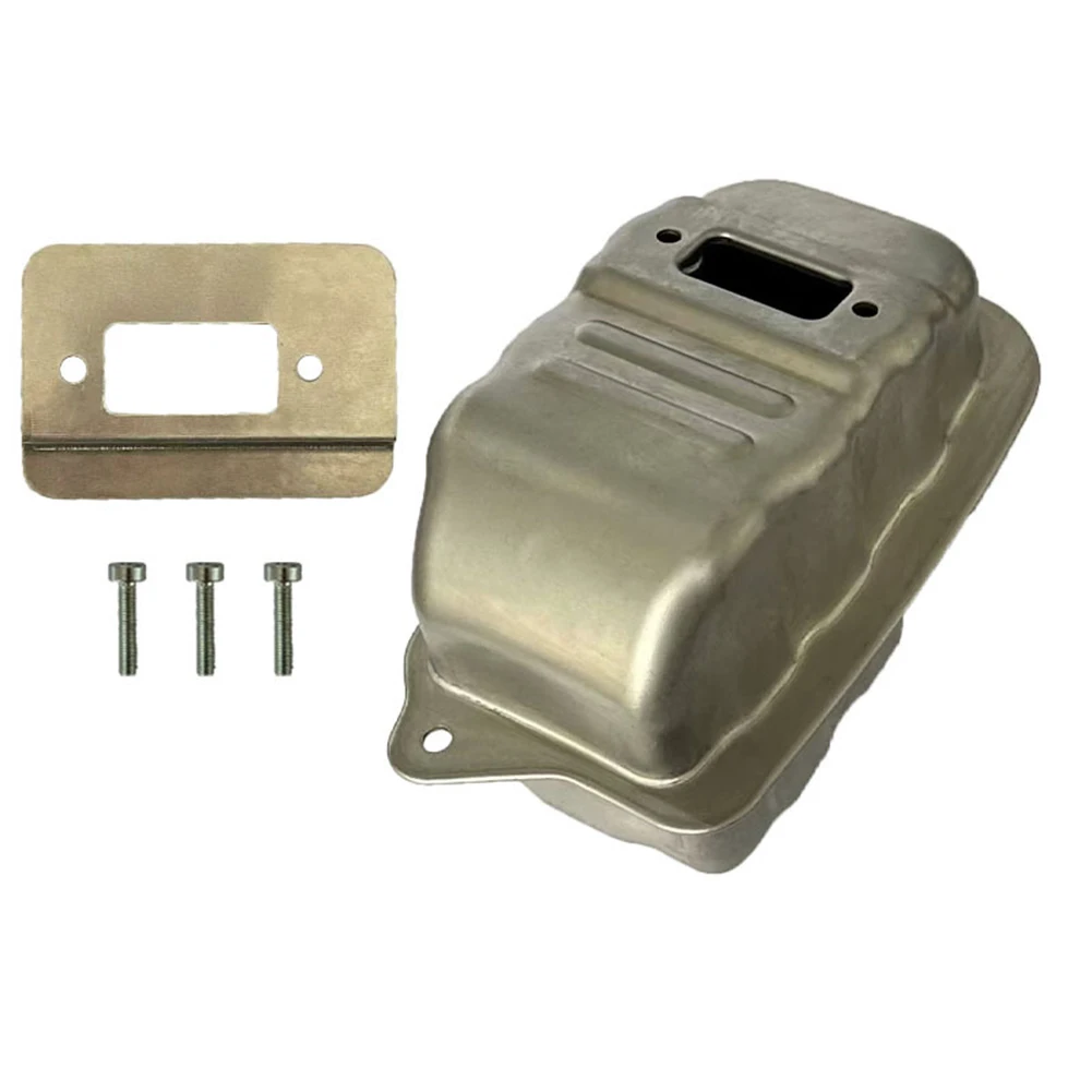 For TS700 For TS800 Cut Off Saw Muffler Assembly Replacement Part 42241400606 Heat Resistant Steel Construction