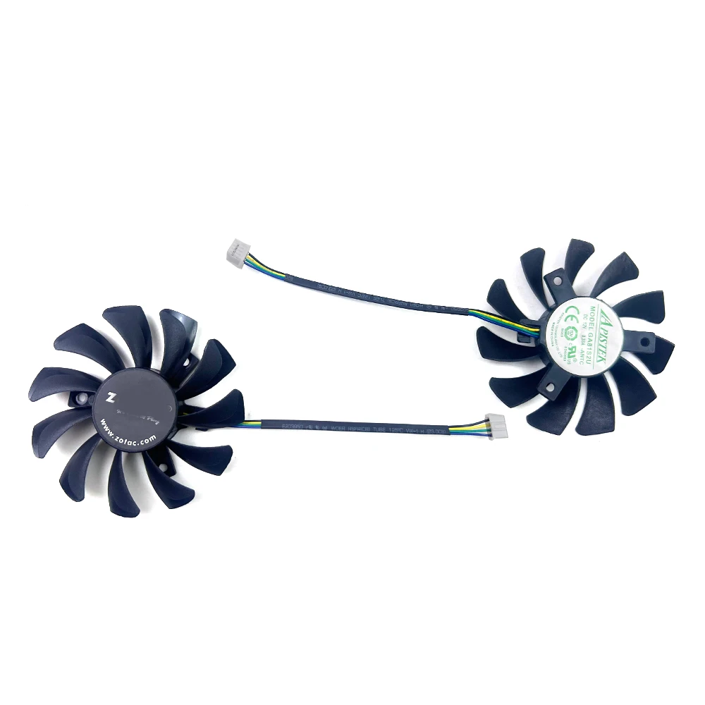 مروحة تبريد 75 مللي متر GA81S2U مروحة تبريد بديلة لـ ZOTAC GTX 660Ti 650Ti GTX760 R9 285 BOOST GTX 970 مراوح بطاقة الرسومات #5