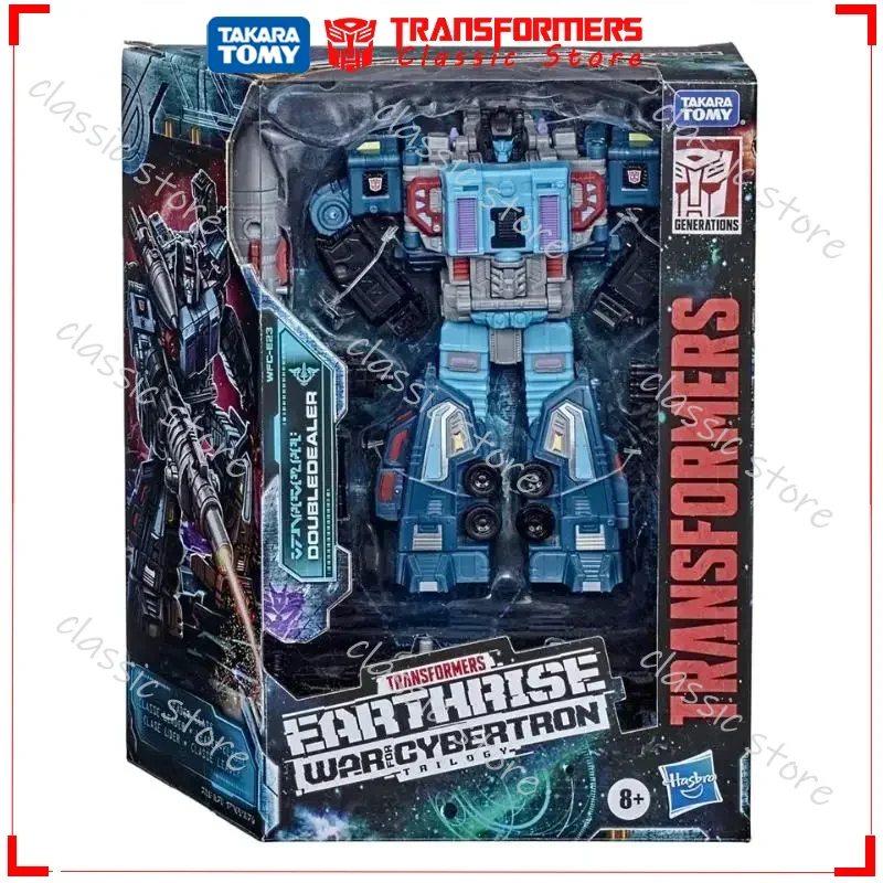 Takara Tomy Transformers Speelgoed Oorlog voor Cybertron: Earthrise WFC-E23 Doubledealer Klassieke Actiefiguren Autobots Collectible