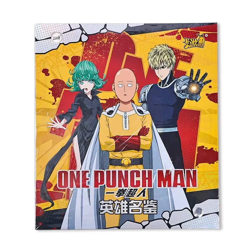 

Альбом для карточек KAYOU ONE PUNCH-MAN Hero Namebook с одной оригинальной коллекционной картой PR005, аниме-атрибутика, подарок на день рождения для детей
