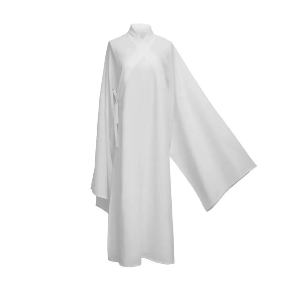 2025 New Original Ming & Song Style Hanfu Inner Wear, Wide Sleeve Round Collar Robe for Men & Women Hanfu Cardigan