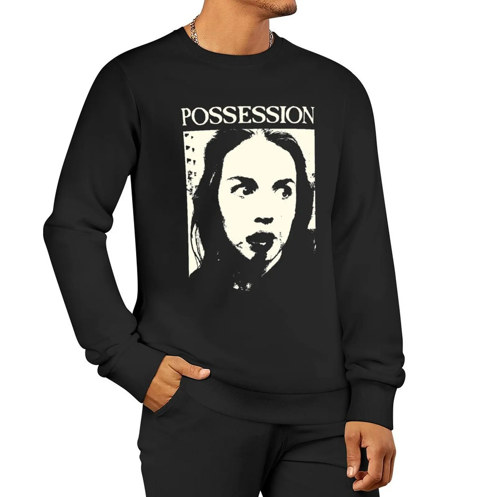 POSSESSION Sweatshirt tracksuit men anime clothes men's coat sports sweatshirt man