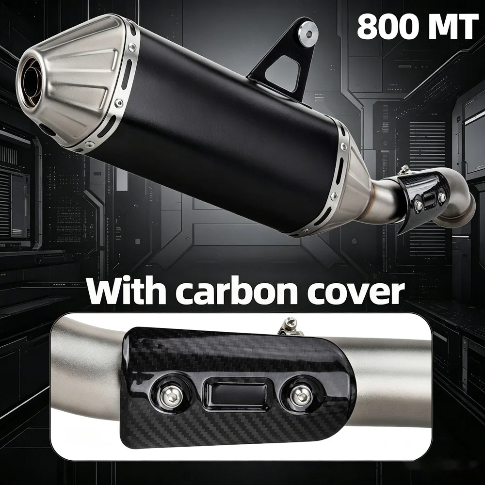 

Slip-On For 790ADV 890ADV 790/890 Adventure R/Rally SMT890 800MT Explore Ibex 800 Touring/E Motorcycle Exhaust Tailpipe Muffler