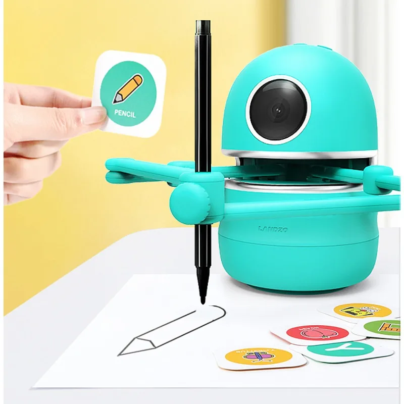 Painting robot children's stick figure automatic drawing learning Xi machine intelligent training toys