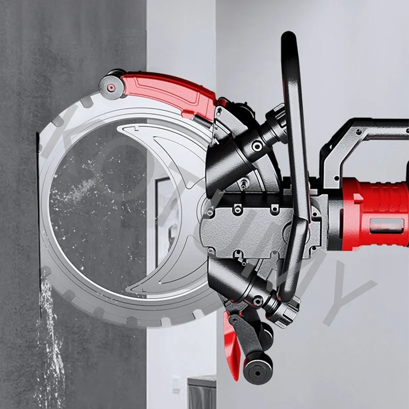 9500 W Last Hochfrequenz bürstenlose Ringsäge Hochleistungs-Schneidemaschine Ringsäge Betonwandschneidemaschine 220 V 3000 PRM