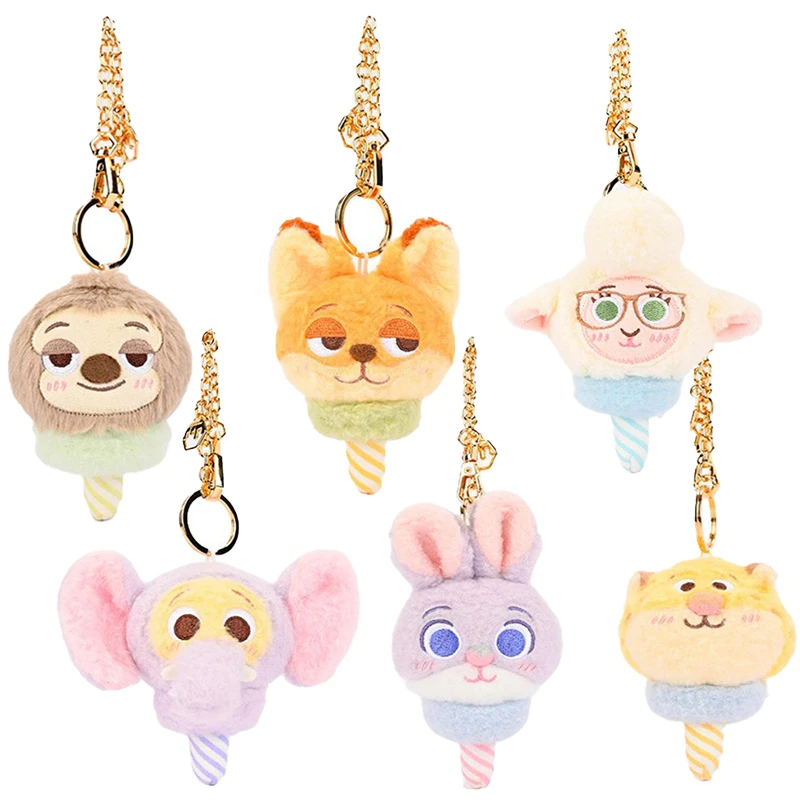 سلسلة مفاتيح ديزني زوتوبيا من نيك وايلد، جوديث لافيرن هوبس - حقيبة، مفتاح، ديكور سيارة، قلادة، هدية عيد ميلاد/عيد الميلاد