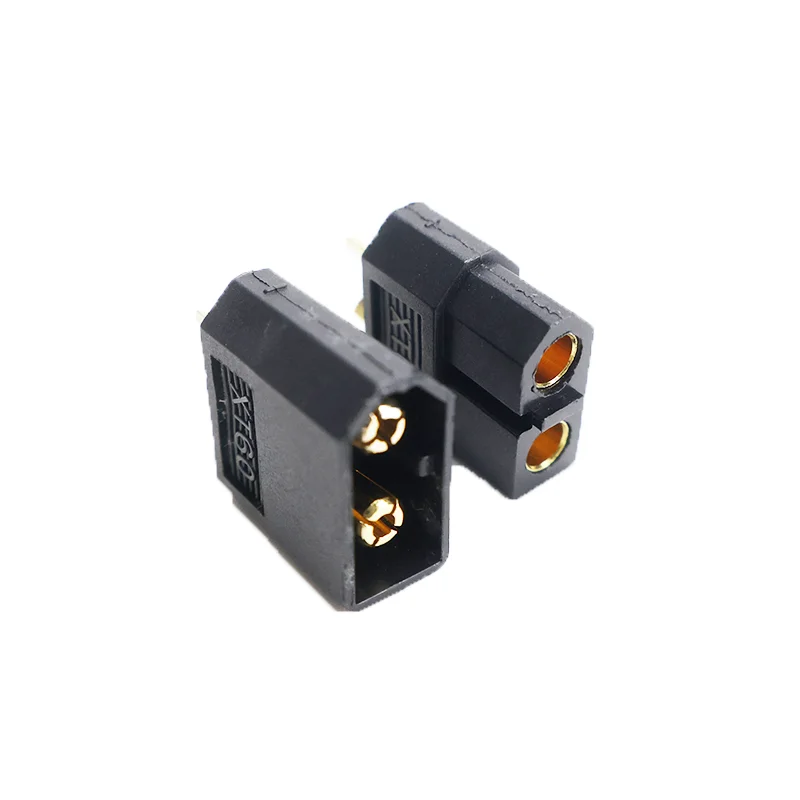 Connettore XT60 4 paia con 4 colori (rosso, nero, giallo, blu) maschio/femmina per striscia LED per auto RC drone Identificazione facile della polarità