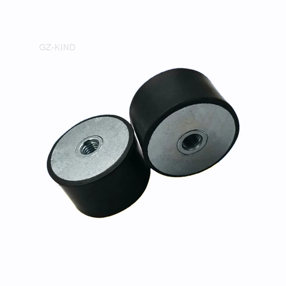 1PCS Type DD Rubber Rebound Shock Absorbers Anti Vibration with Rubber and Metal Silentblock Diameter 10-75mm M8 M10 M12