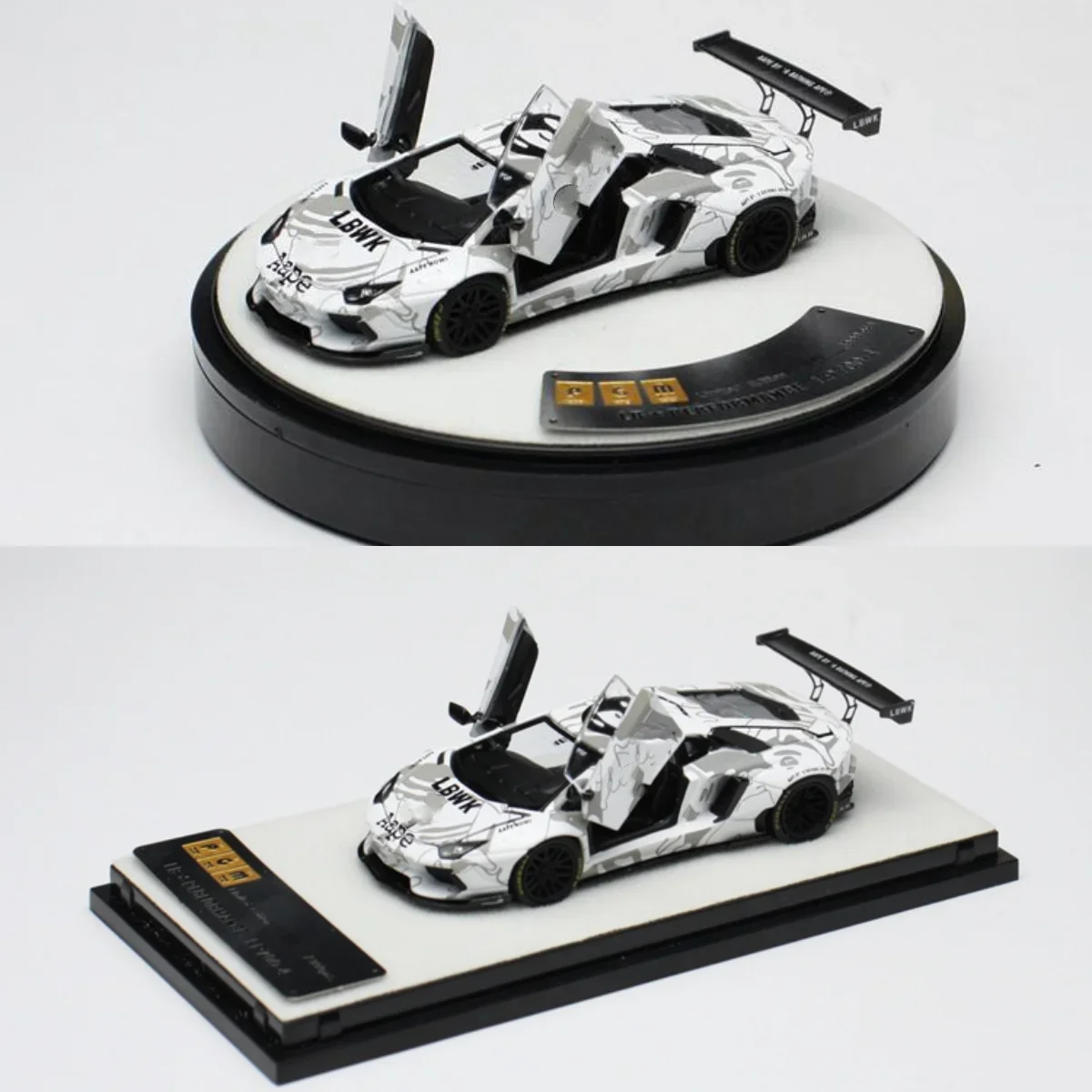 

Металлическая статическая модель автомобиля PGM 1:64 Aventador LP700 AP LBWK, кастомизированная версия, лимитированная серия, подарок