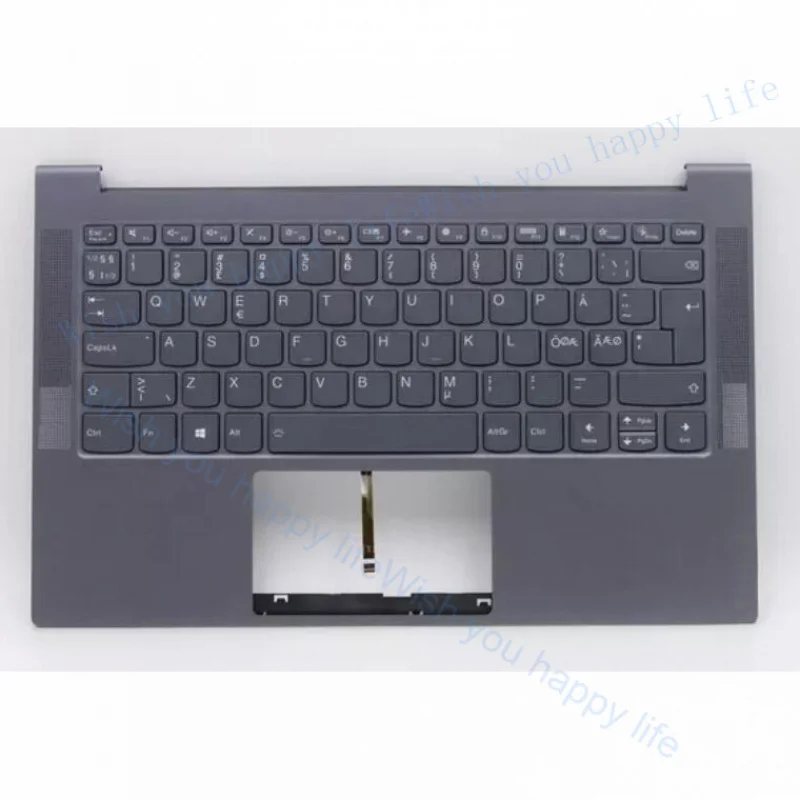 v+  Palmrest w/Keyboard for Lenovo Yoga Slim 7-14ITL05 5CB0Z32117 Nodic
