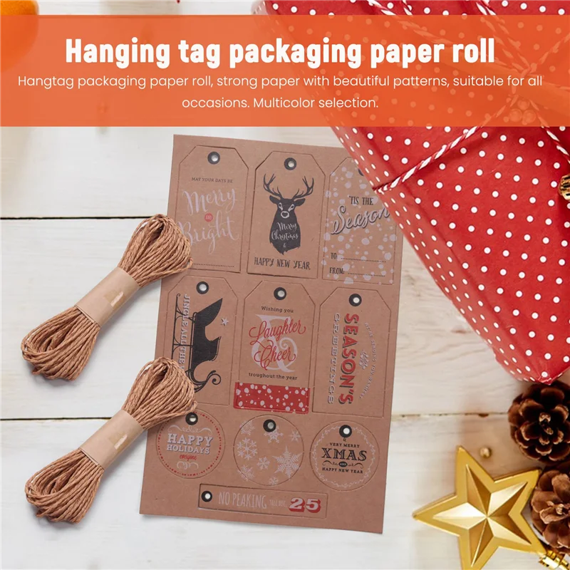 Latest 12 Sheets Christmas Wrapping Paper,Gift Wrapping Paper With 6 Different Patterns,Wrapping Paper For Christmas