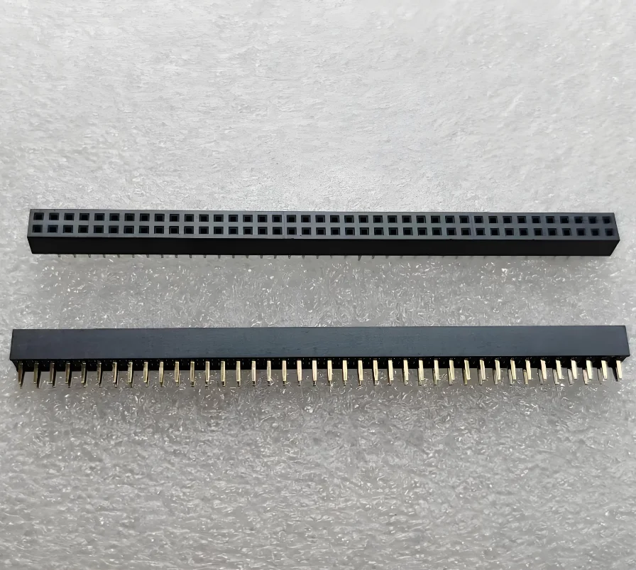 10PCS/2x40P/핀 헤더/2.0 피치 2x40P/소대 어머니/2.0 피치 직접 삽입 핀 및 어머니