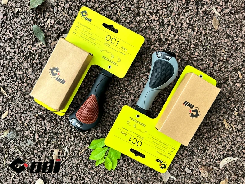 ODI OC1 Bicycle Grips 22.2mm Large Pad Bike Handlebar Cover MTB Anti-Slip Grips Ergonomic Cycling Rubber Ball Handle Accessories