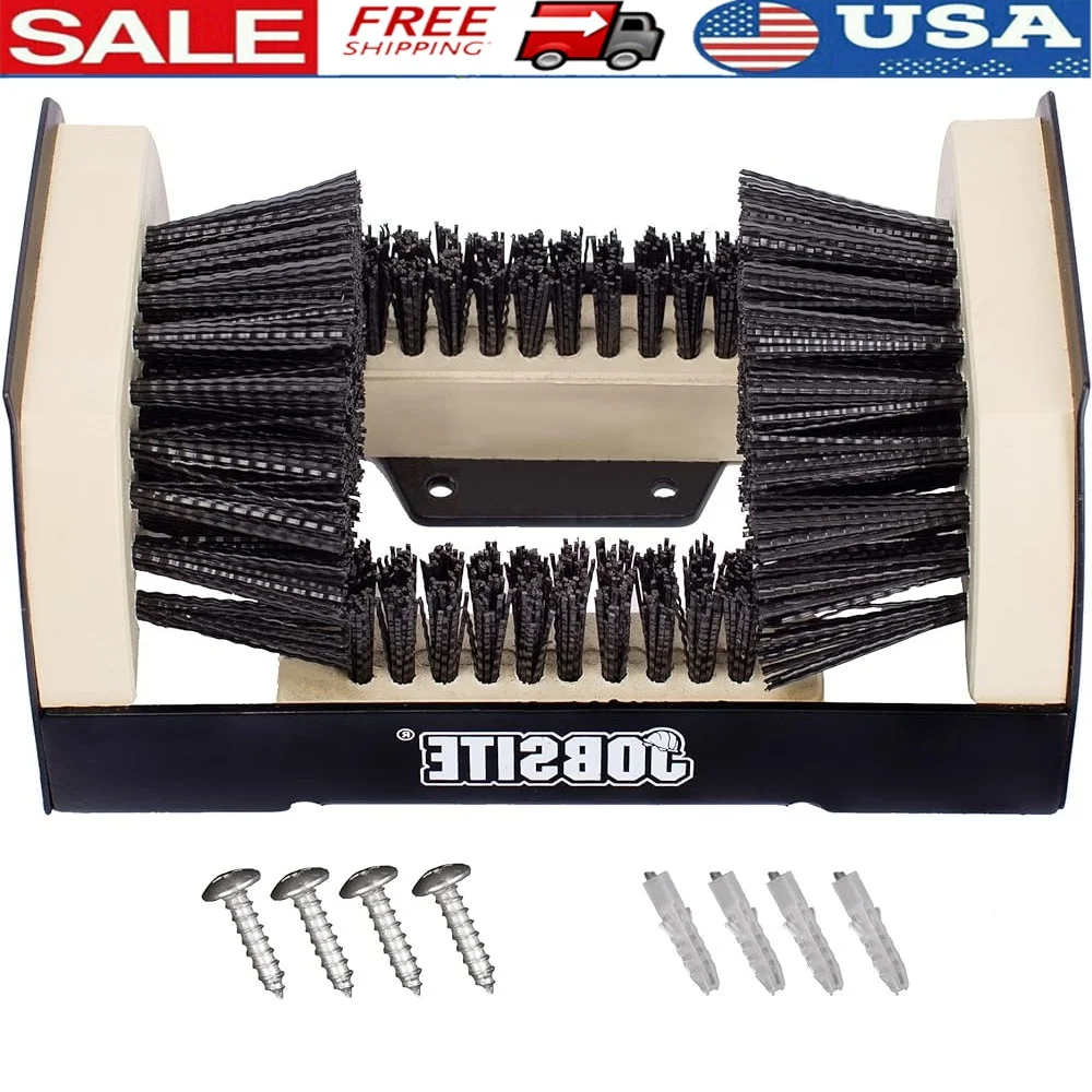 

Оригинальный скребок для ботинок, промышленный очиститель обуви, сверхмощный скребок для любой погоды, щетка, простой монтаж, инструмент для удаления грязи на открытом воздухе