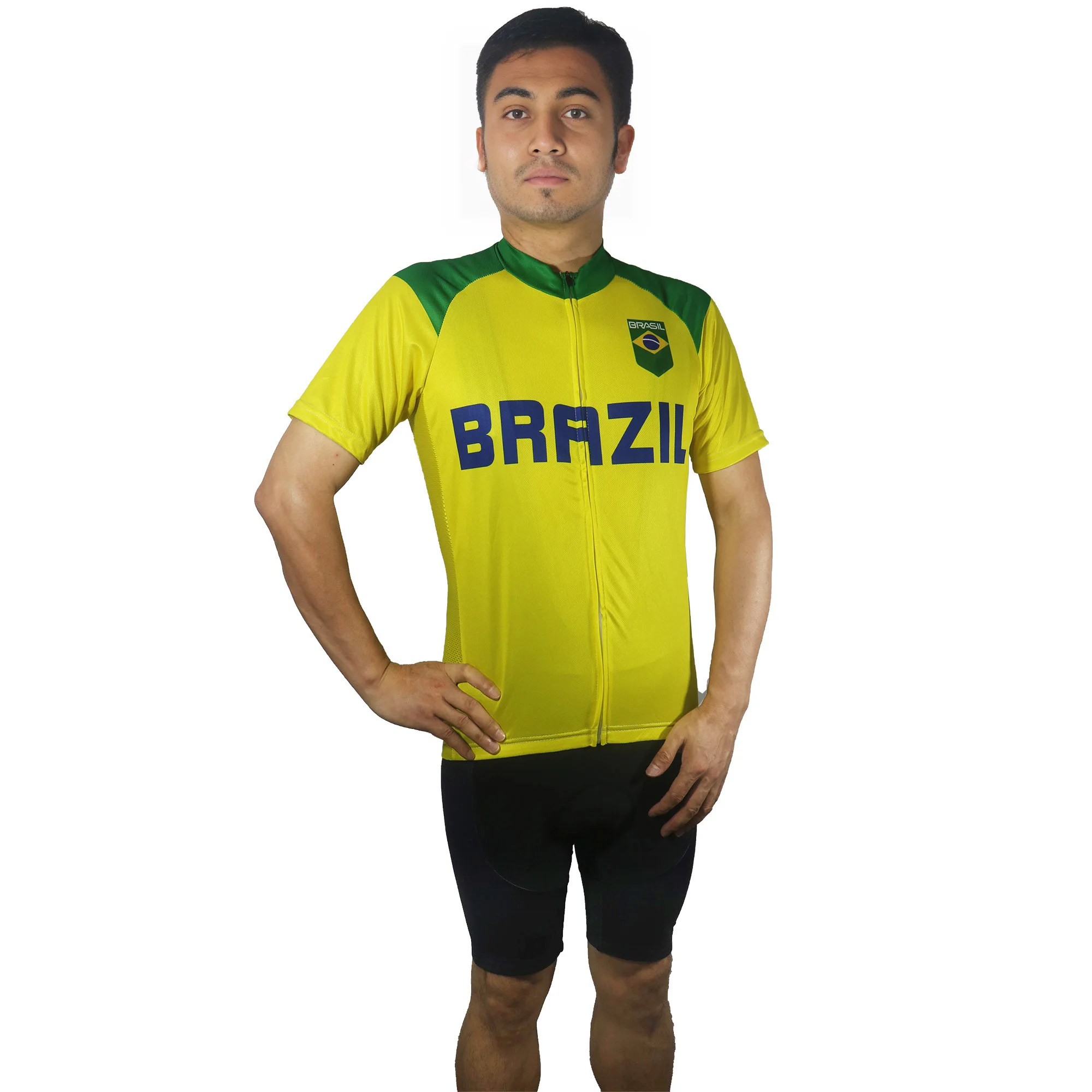 

Cycling Jersey Brazil, Riding Top, MTB Top Shirt, Cycling Jacket, Motocross Road Race Short, MTB Bike Clothes, Moisture Wicking