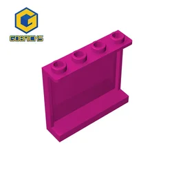 Gobricks 1 Pcs MOC Panel 1 x 4 x 3 Bricks Compatible With 60581 35323 87543 Model Building Blocks Parts Kids DIY Assembly Toys