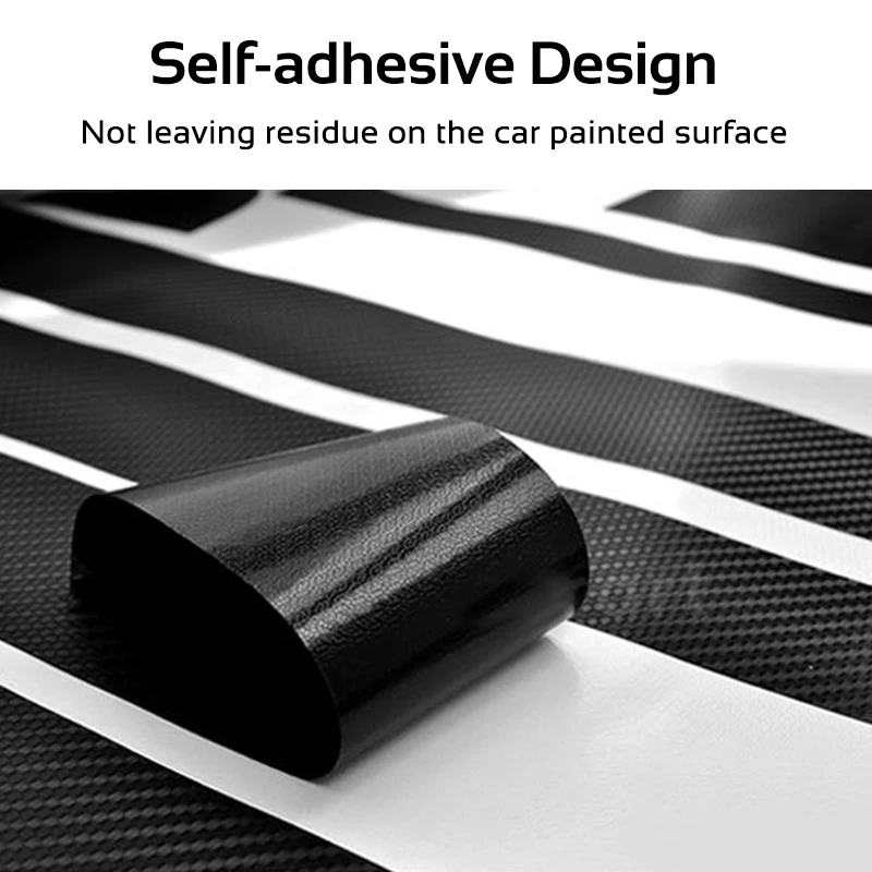 For Tesla Model 3/Y Doors Glove Box Panel Anti Kick Pad Protector Carbon Black Cover Sticker Film Wrap Glovebox Car Accessories