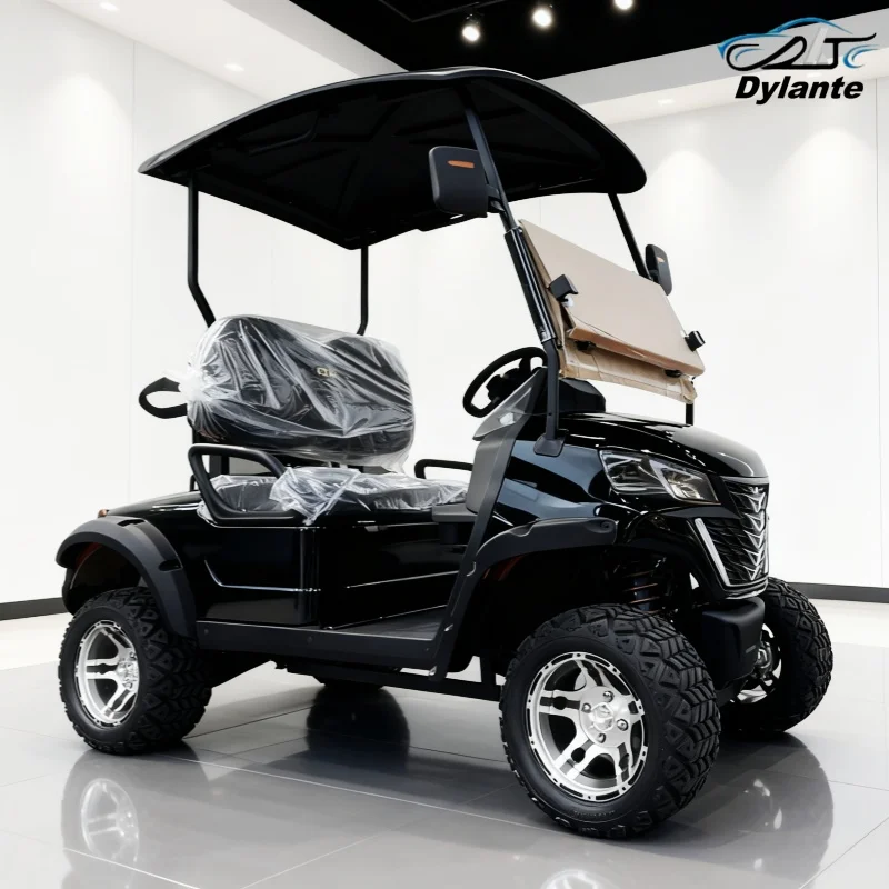 سعر الجملة 2 مقاعد 5KW Motor Club Car عربة جولف كهربائية مع CE DOT مع أداء فائق وأحدث التقنيات #2